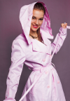 Women raincoat - lilac