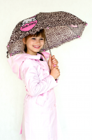 Girlish raincoat - lilac